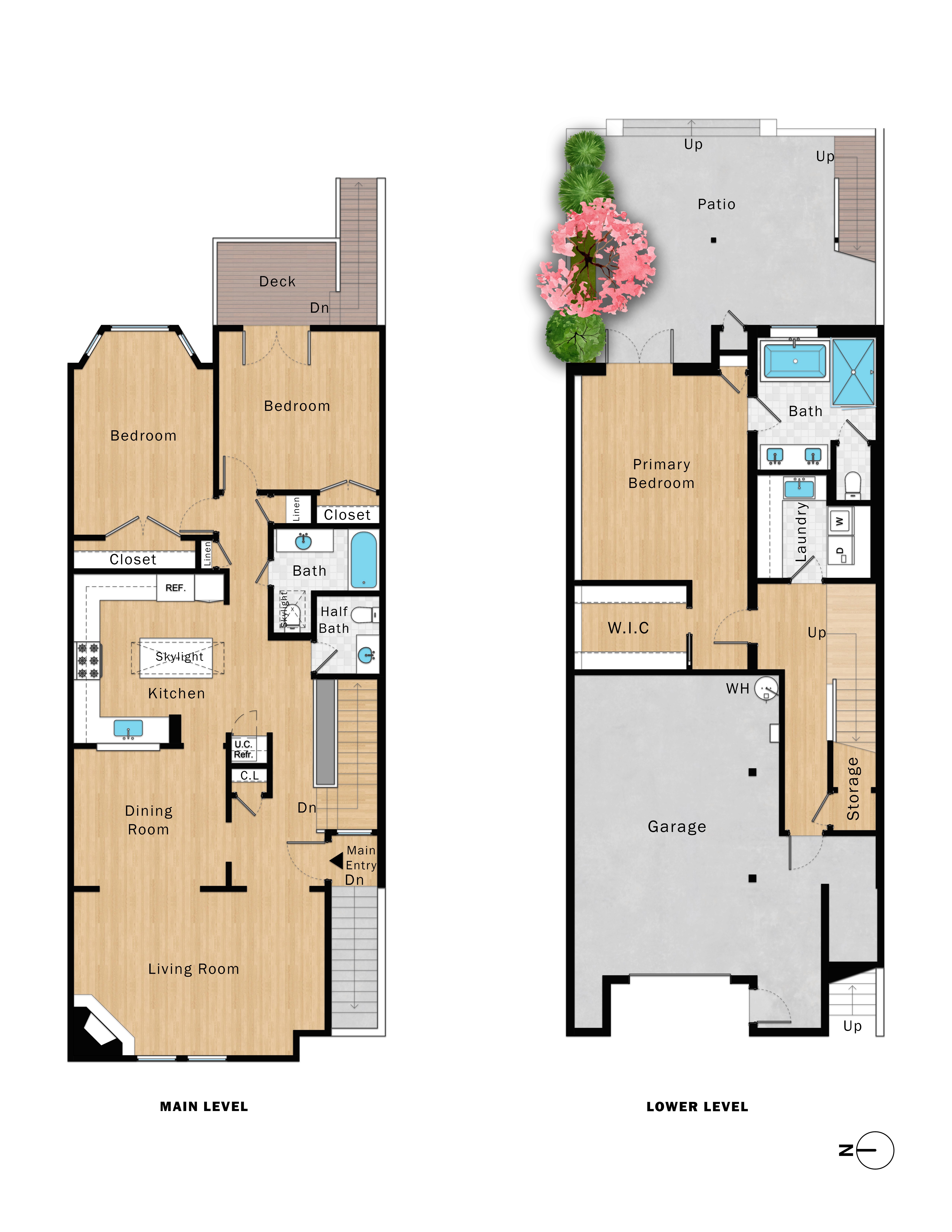 Diamond Street Site and Floor Plans