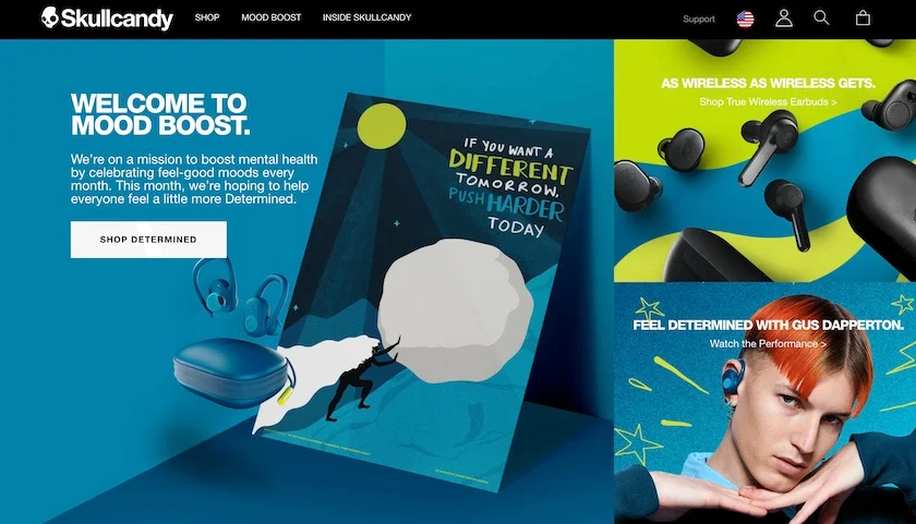 Skullcandy website