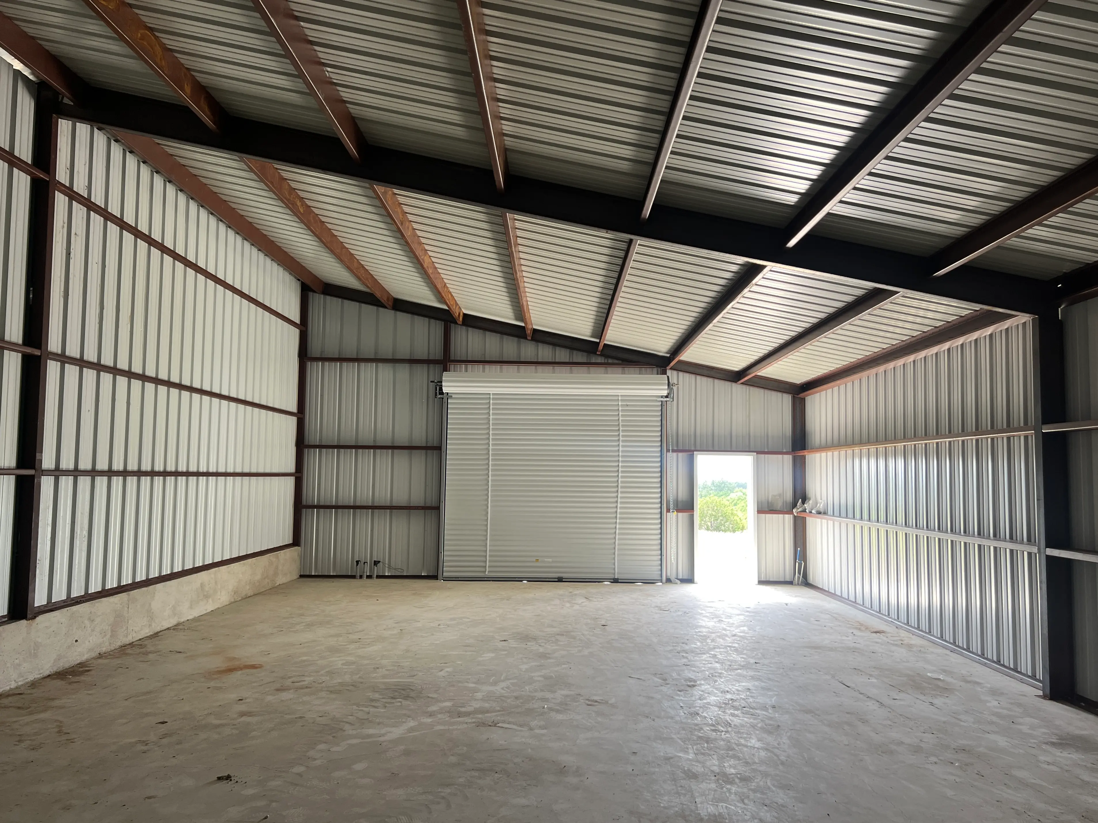 Two Tier Ag Barn: West Interior Gatesville, Texas Perks Metal Works