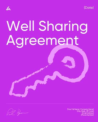 Well Sharing Agreement