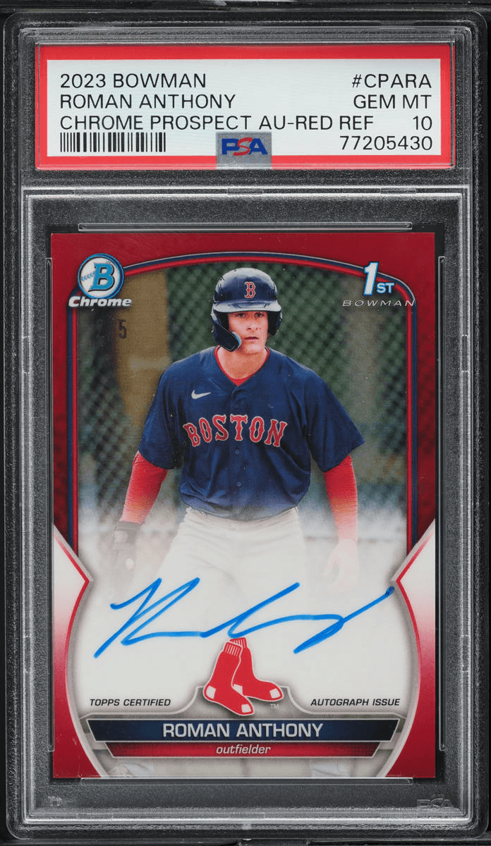 2023 Bowman Roman Anthony Chrome Prospect 