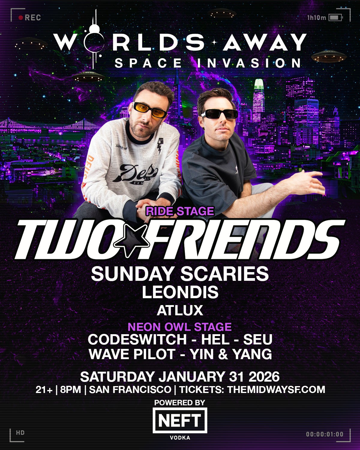 Worlds Away - Two Friends Live Music