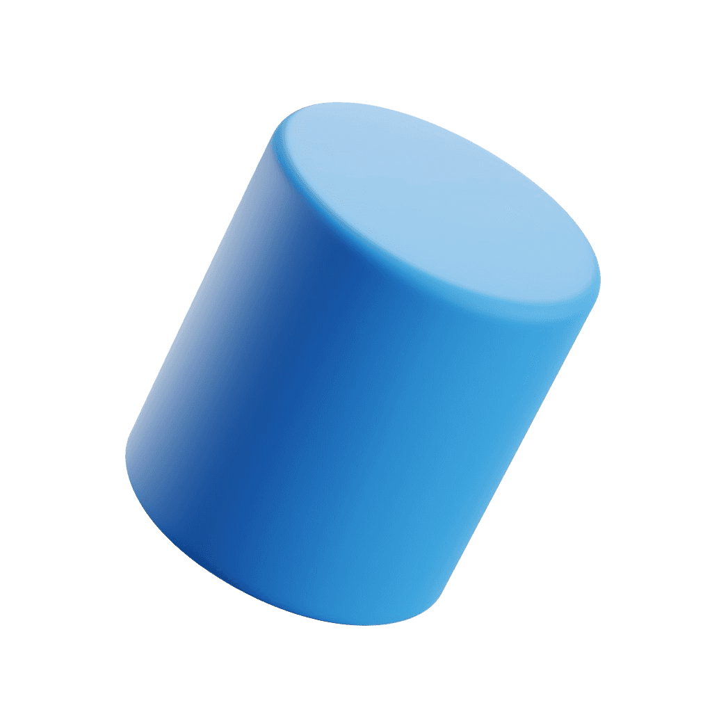 Blue Cylinder