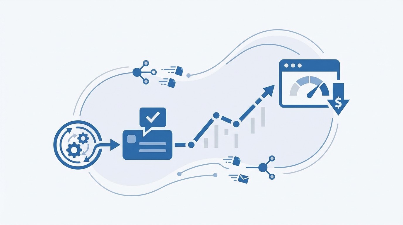 How RadMedia Operationalizes Resolution KPIs to Reduce Cost to Serve concept illustration - RadMedia