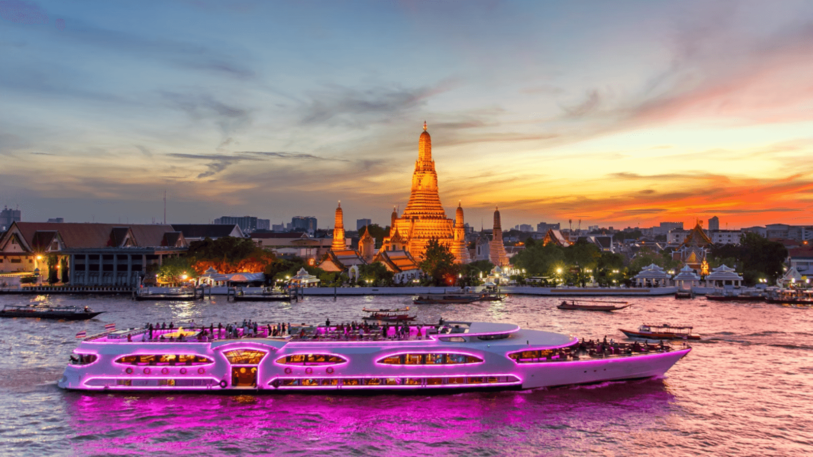 Romantic Cruise on Chao Phraya River