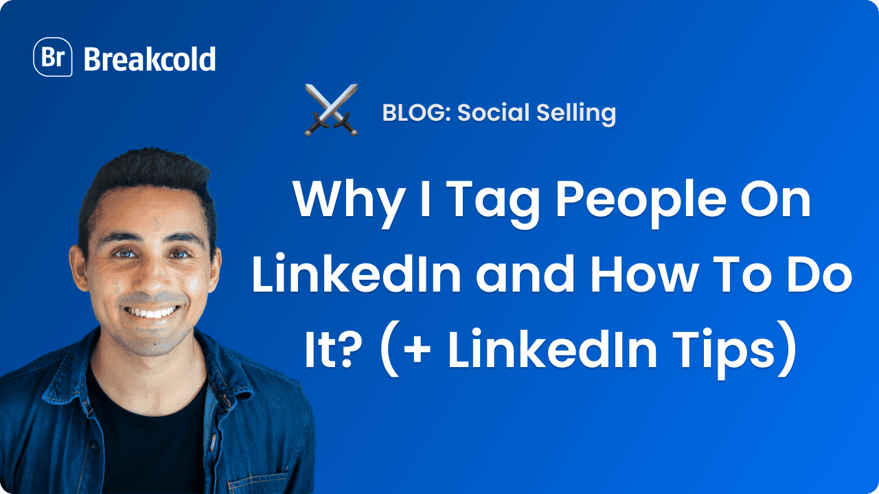 How To Tag Someone On LinkedIn | Breakcold