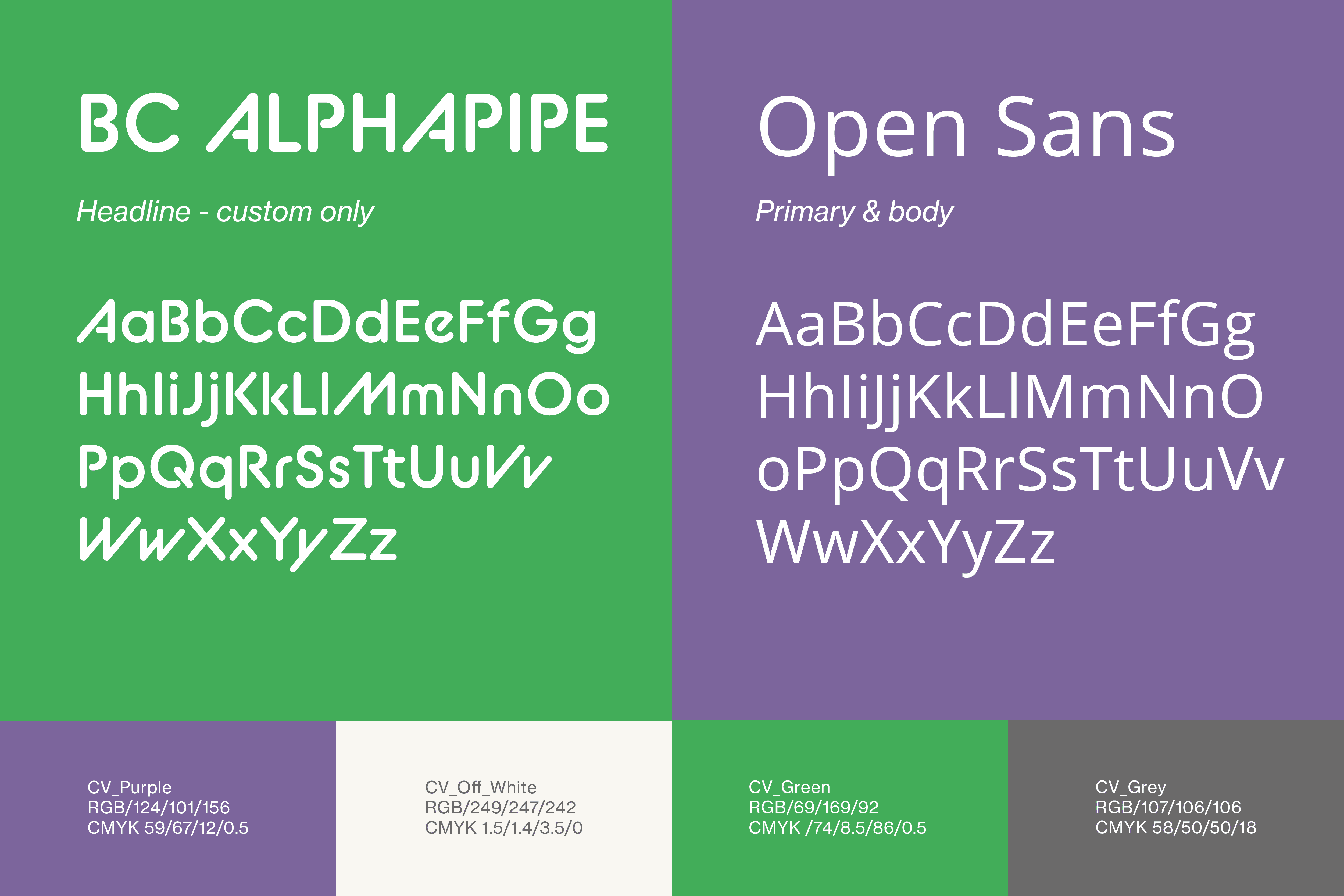 Coachivator Brand Board - Type & Colour