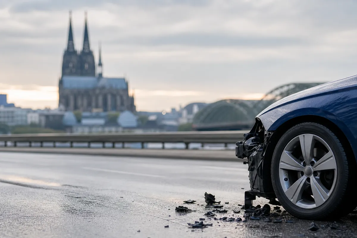 Verkehrsunfall Köln Rechtsschritte overview