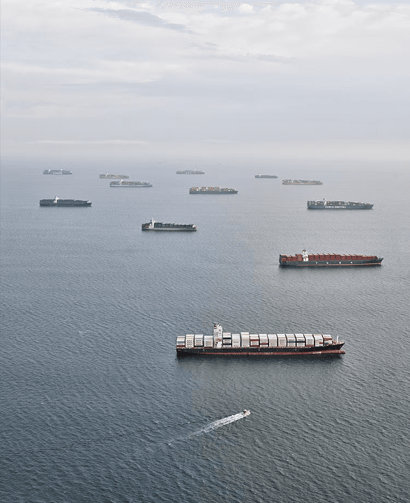 Wind turbines in a dry open landscape