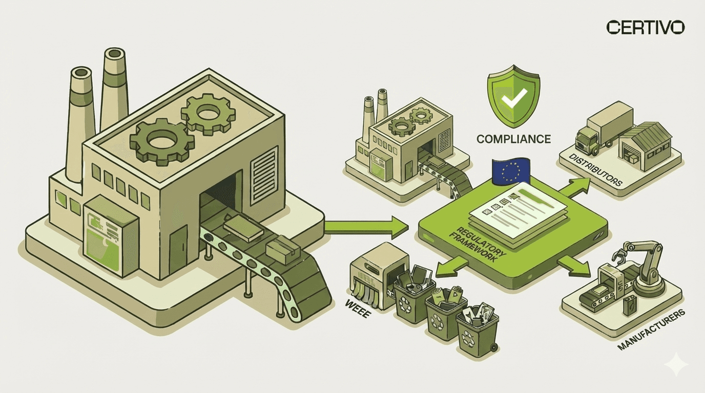 The Complete WEEE Compliance Guide: Regulatory Framework for Manufacturers & Distributors
