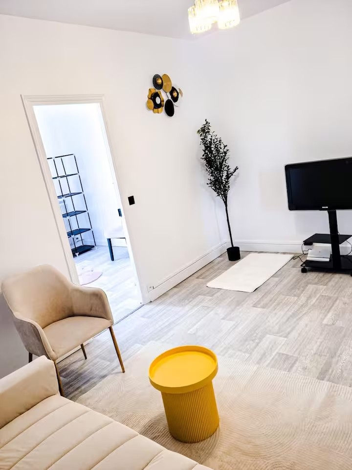 Image d'un appartement cosy de Holyguest proche CDG, Disney & Villepinte 