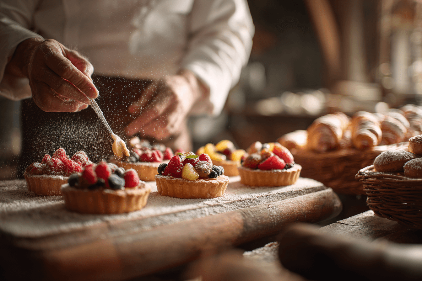 chef preparing food
