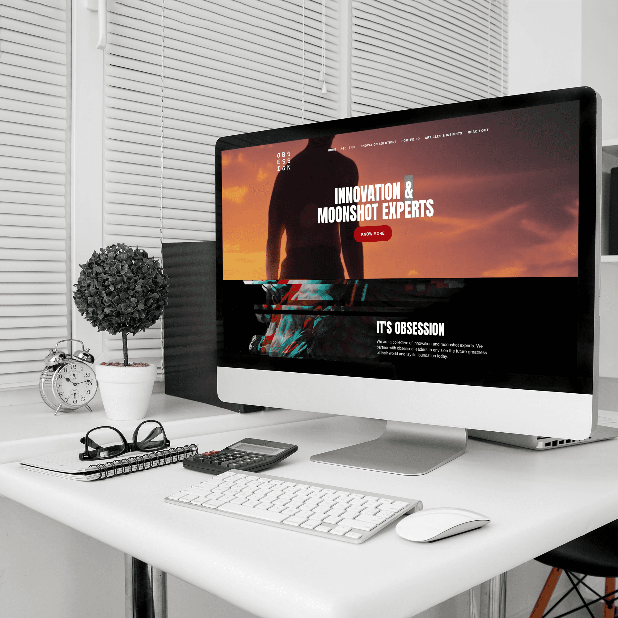 IT'S OBSESSION - Custom Designed Website