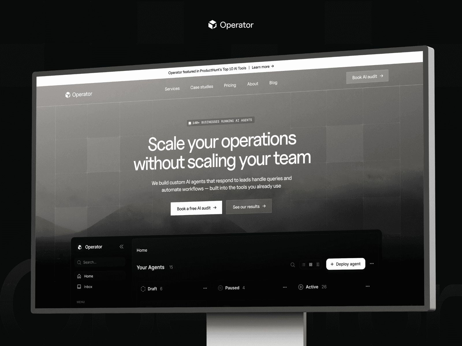 Operator Main Banner