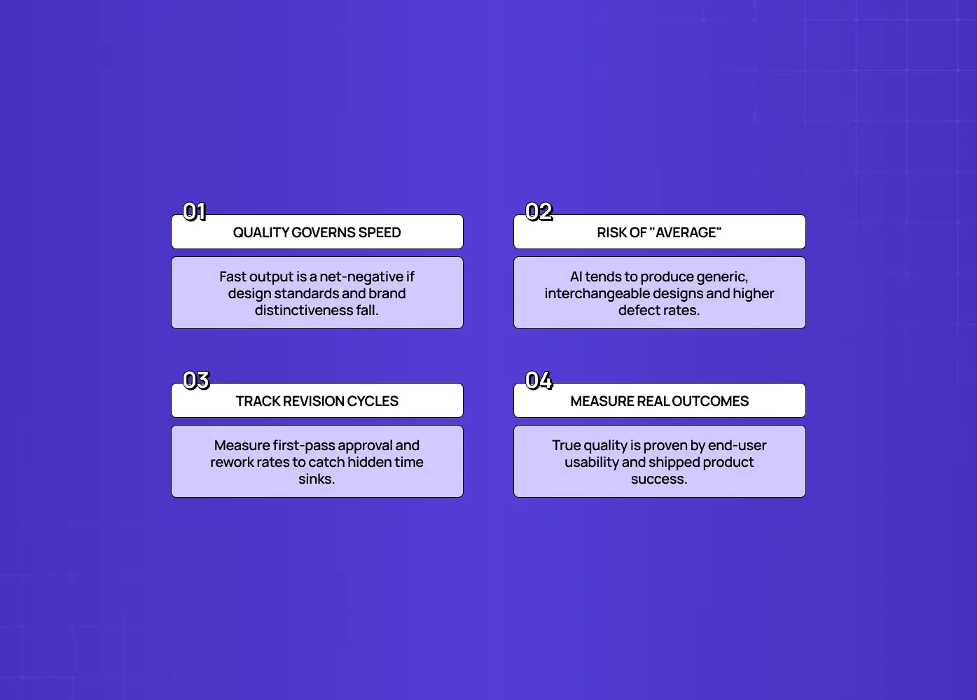 Design quality: the gate on everything else