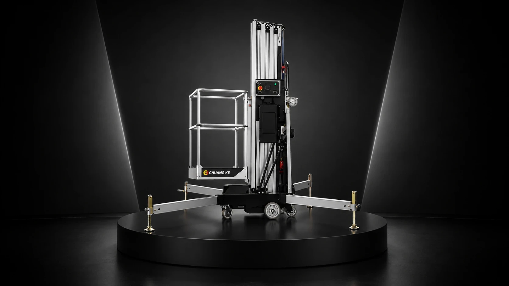 WIZPLUS Single Mast Platform Manufacturer —  Video Showcase