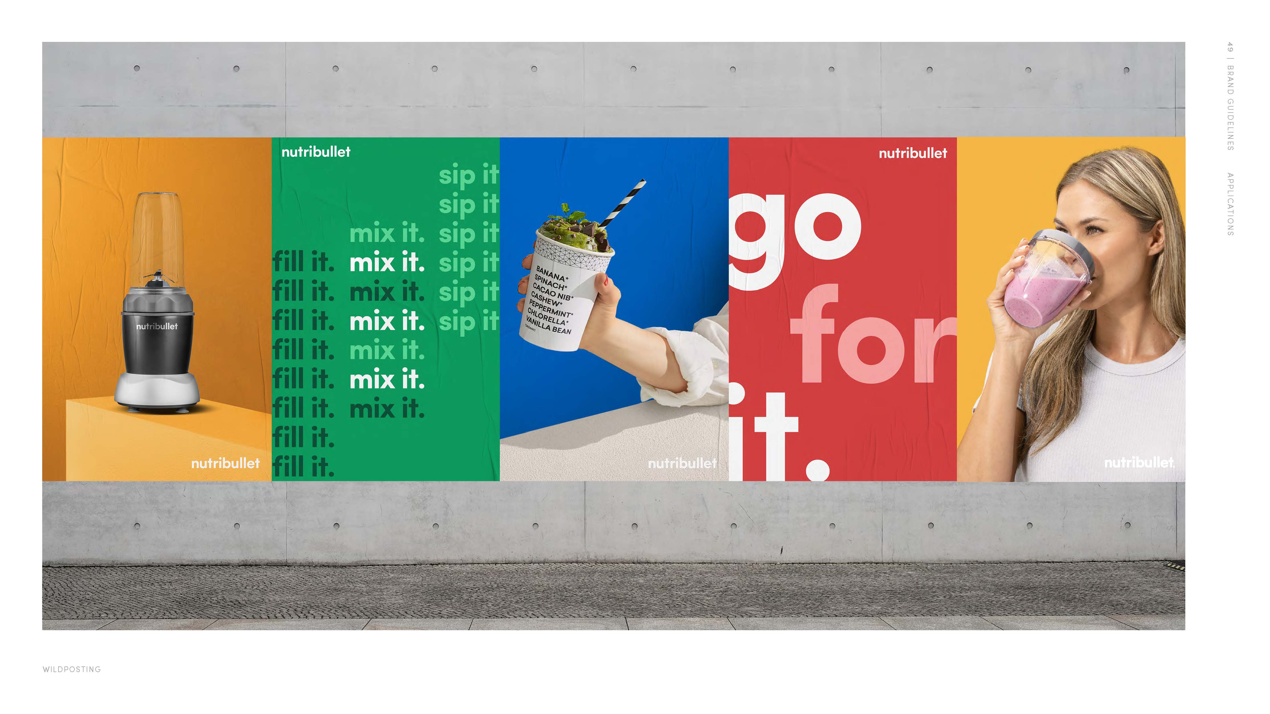 Nutribullet visual identity, visual 6