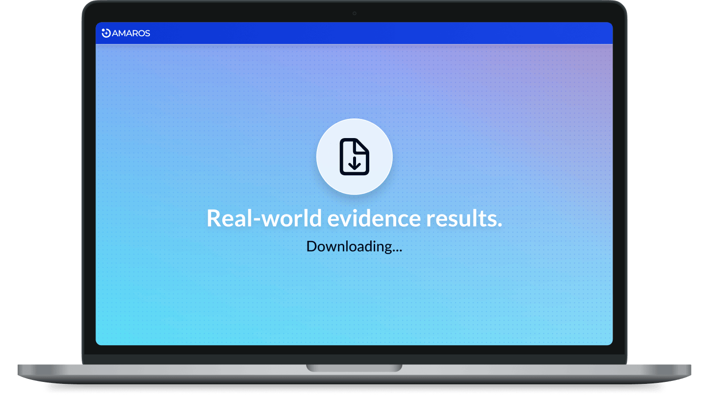 Desktop application showing Amaros reasoning engine UI.