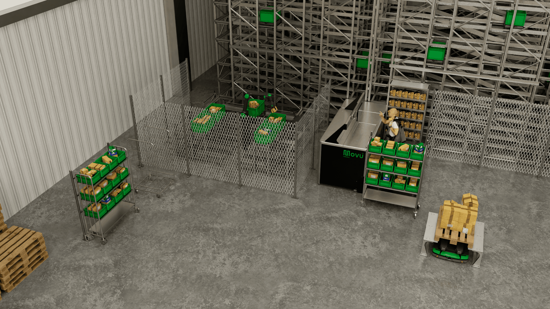 3D render for Stows Interactive Website