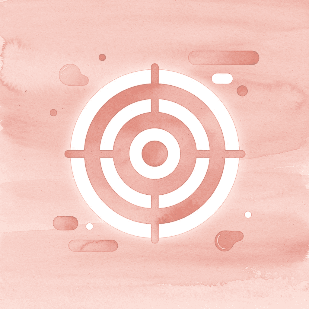 Target icon representing consistent muscle challenge