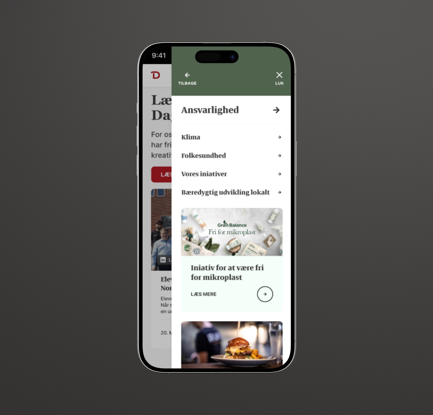 Project showcase laptop mockup