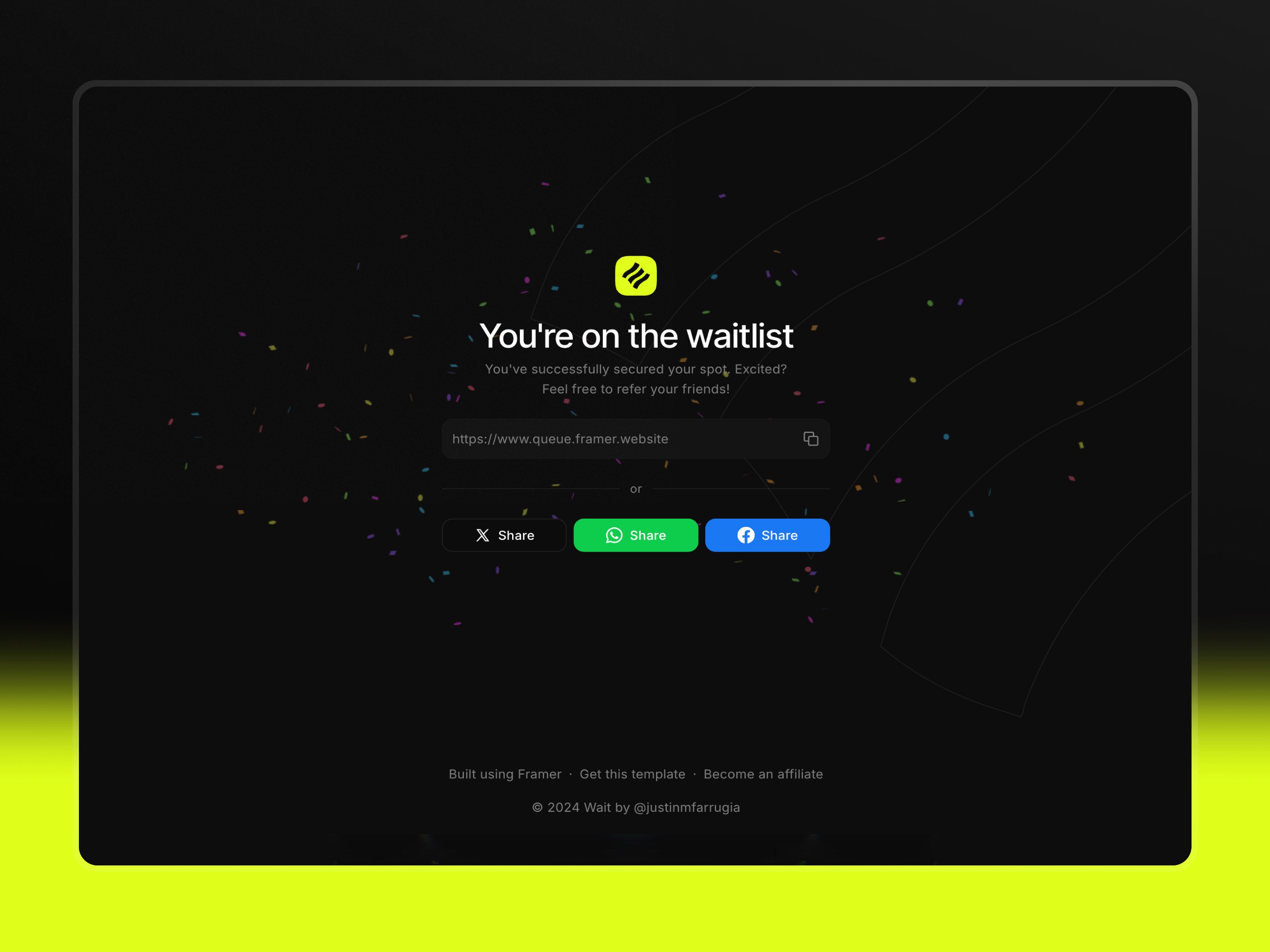 Wait — 极简现代 AI 产品官网设计灵感