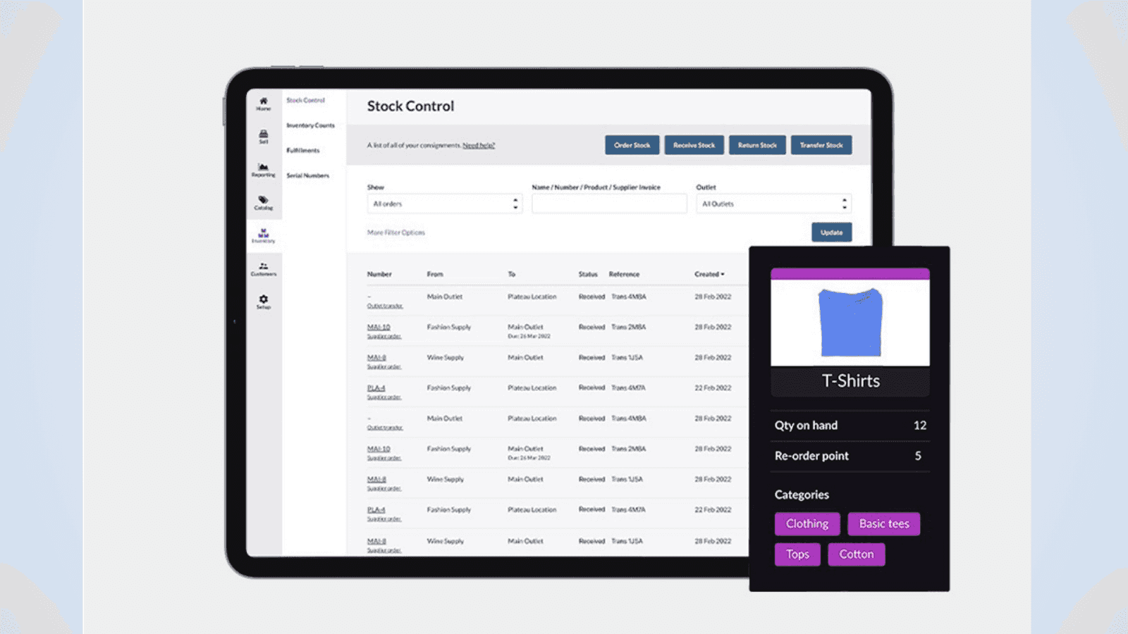 Retail inventory management with Lightspeed Retail