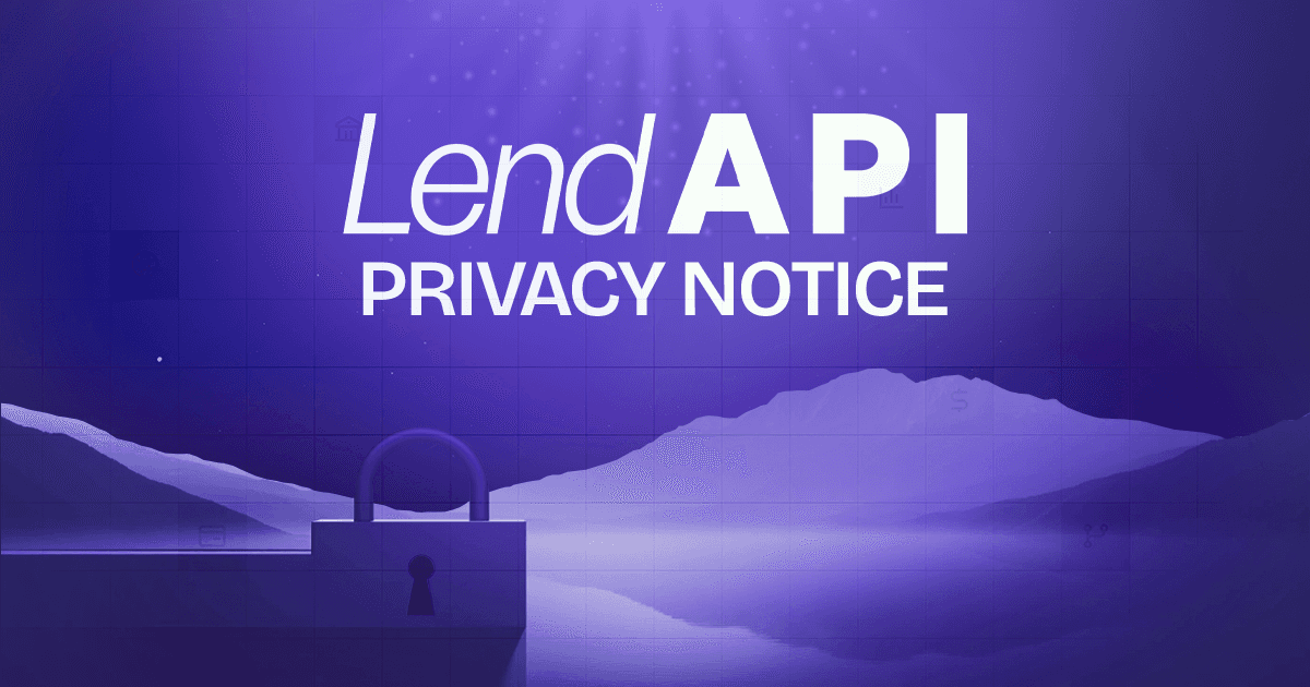 LendAPI Terms of Service