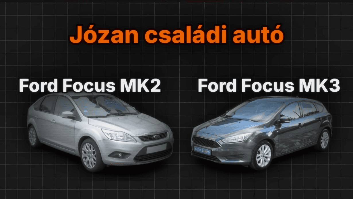 Legjobb használt autók 2 millióért - Ford Focus