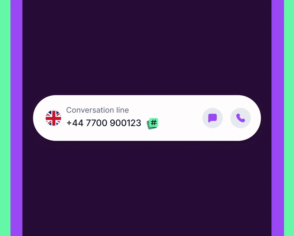 2つの電話の画像