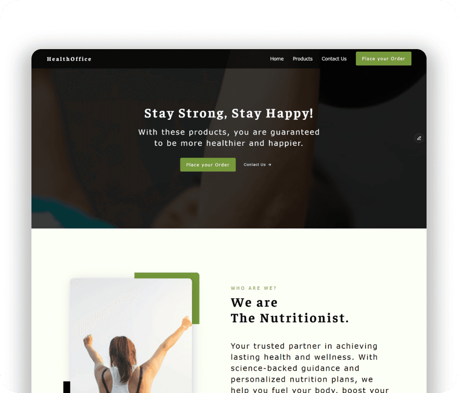 website development in framer