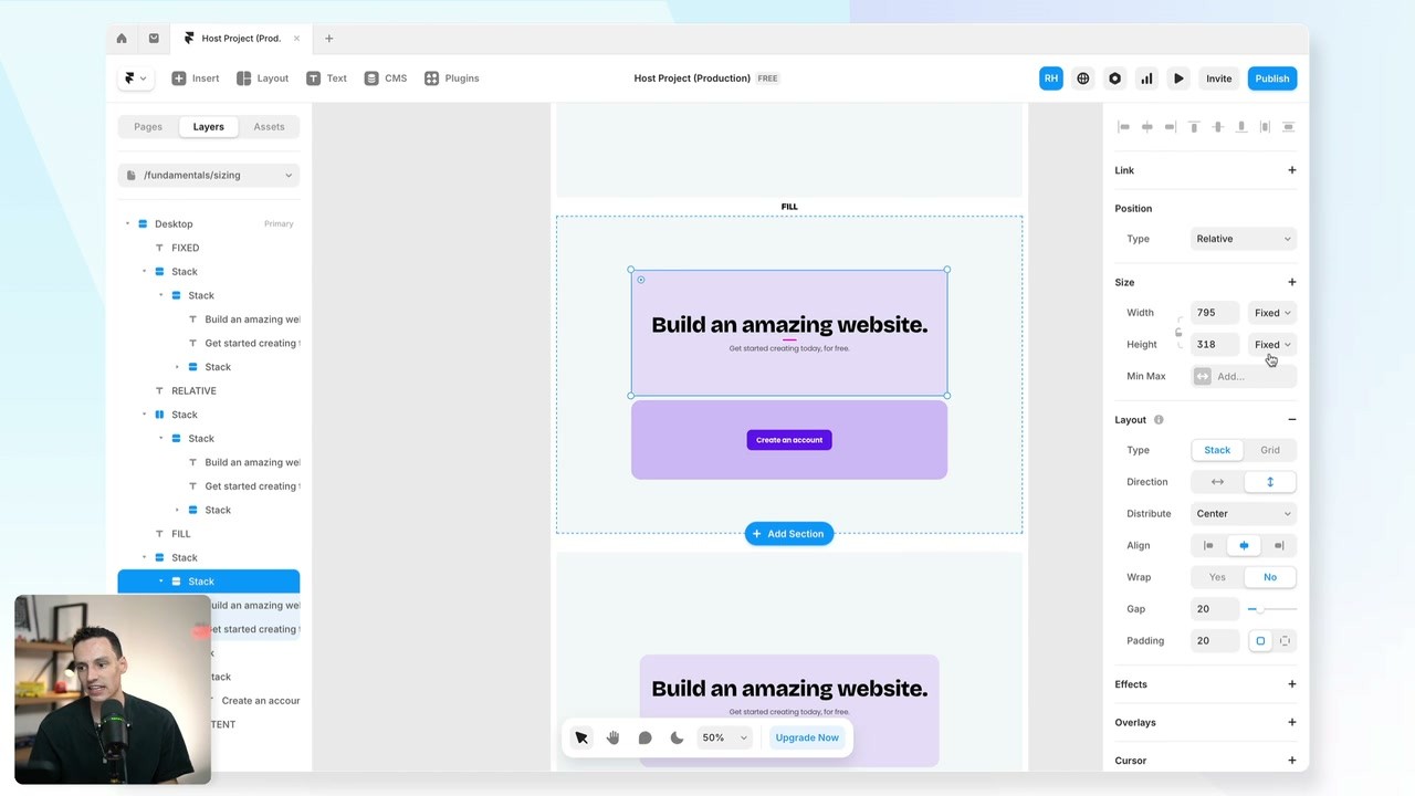 Framer Masterclass lesson preview
