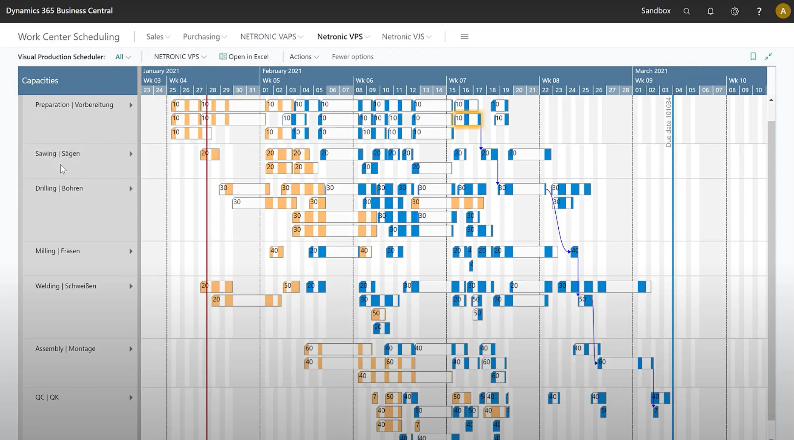 Visual Production Scheduler youtube video preview