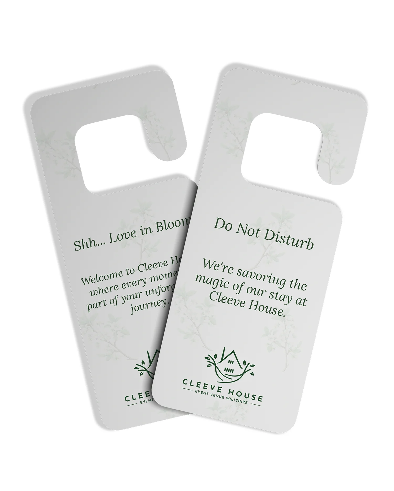 brand identity design for a wedding event venue