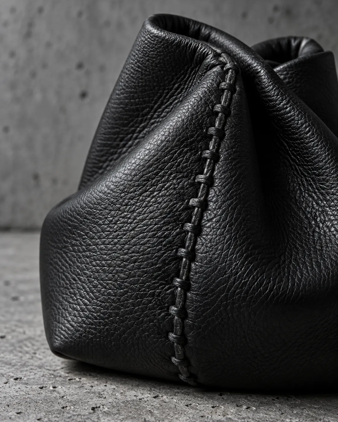 Leather Object 03, fabric detail
