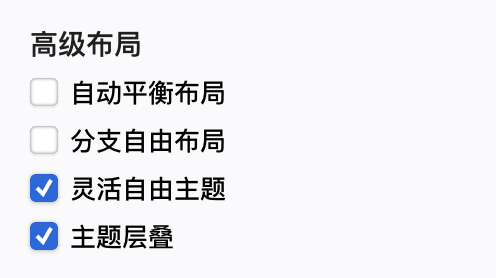 高阶布局选项说明