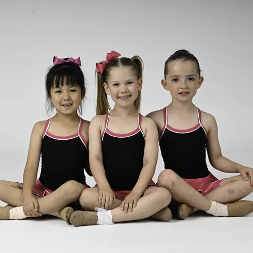 HDF Uniforms - junior ballet students in their leotards