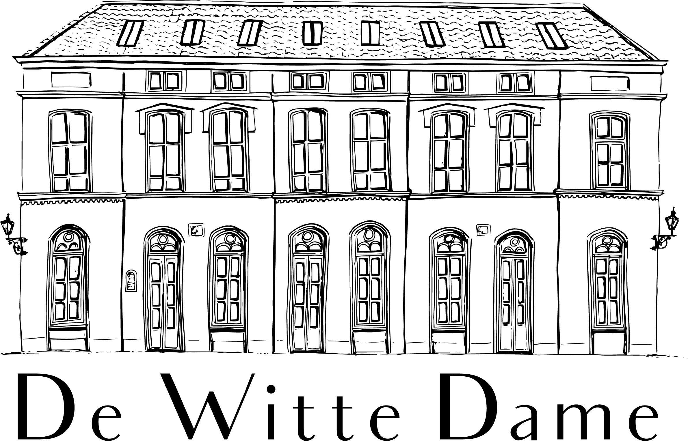 beautiful estate by the lake in the mountains