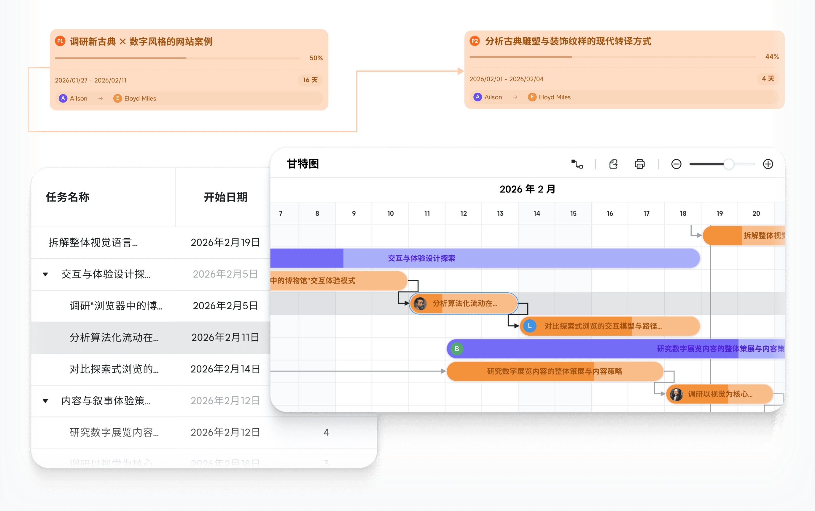 Gantt Chart in Xmind — visualize project timelines, track task dependencies, and manage progress with clarity.