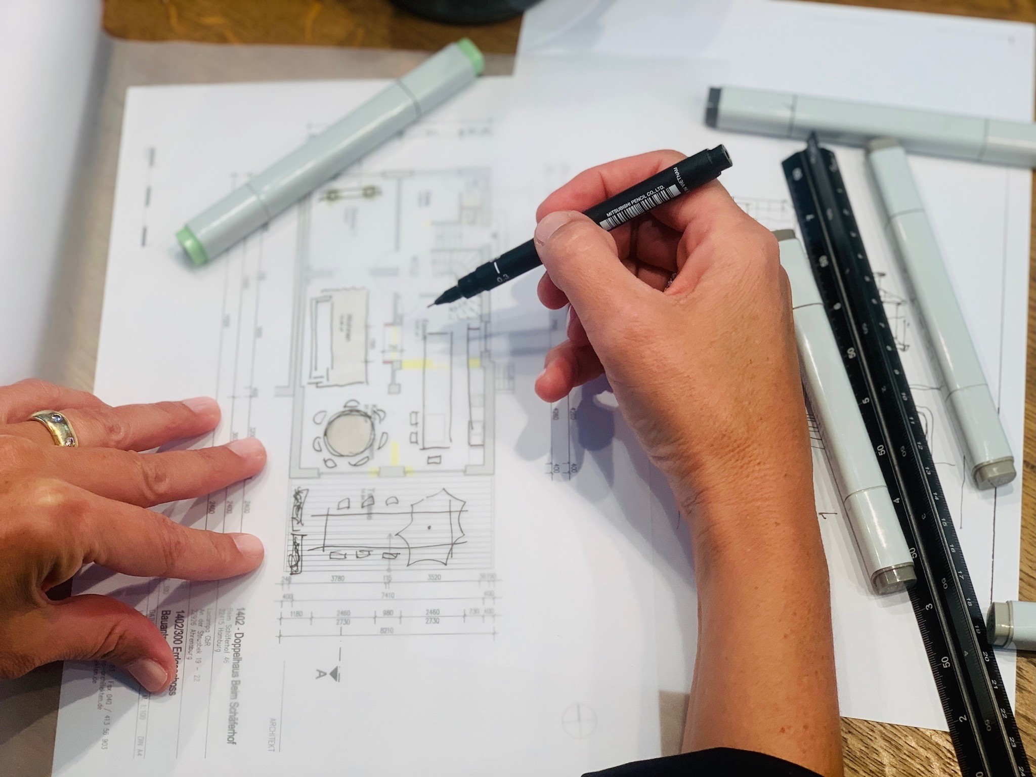 be. INTERIOR STUDIO | GALERIE | Zeichnung