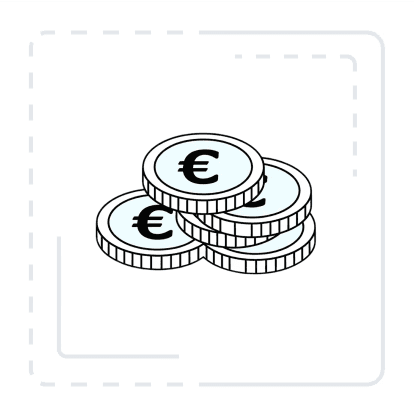 A square with a star located in the middle, creating a simple yet striking design.