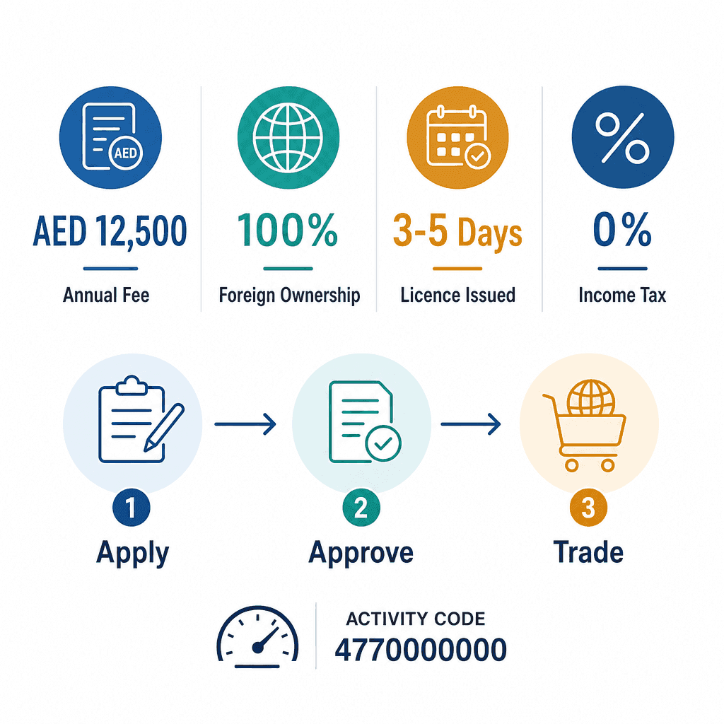 Infographic: How to Get a Measuring & Control Systems Trading License in Dubai
