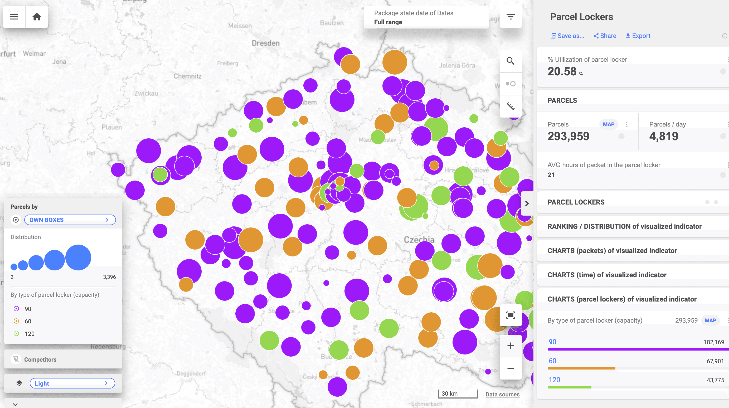 How to place parcel lockers at the right places