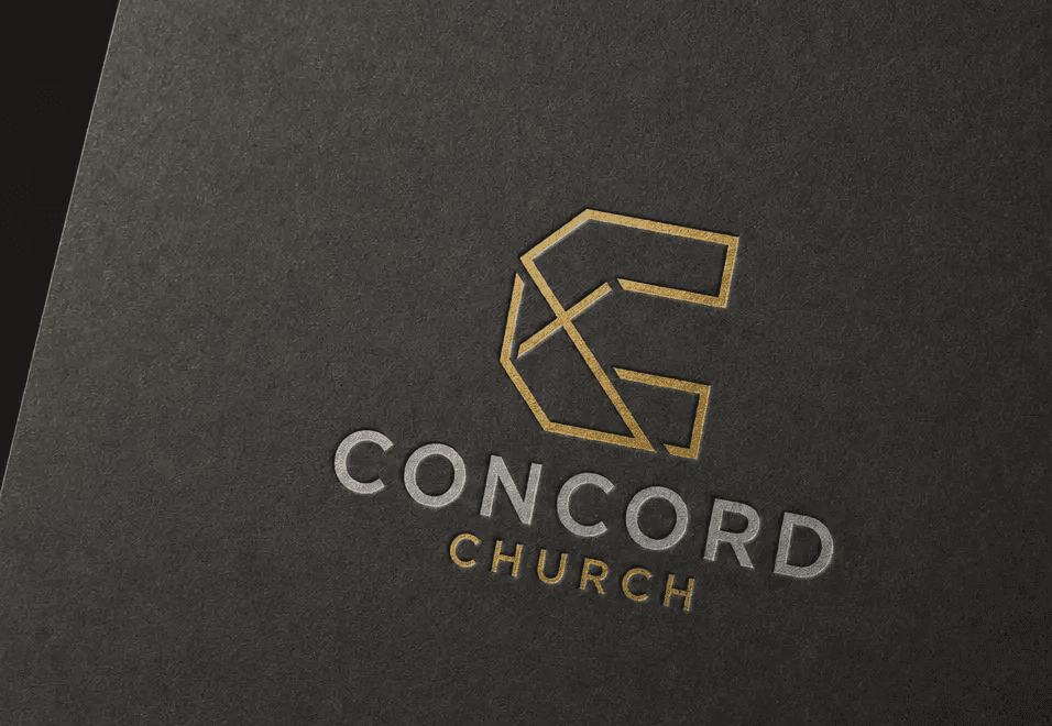 Concord Church Logo Card