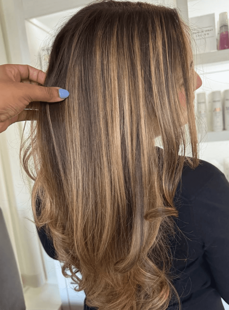 Hair transformation by HC Studio stylist 2