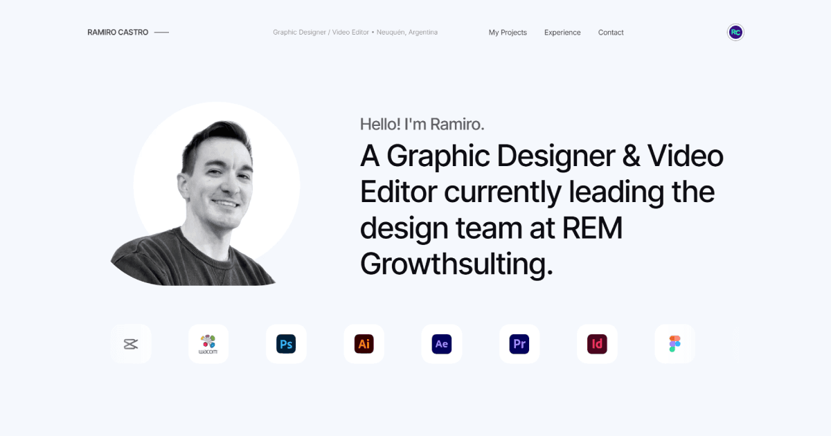 Project showcase laptop mockup