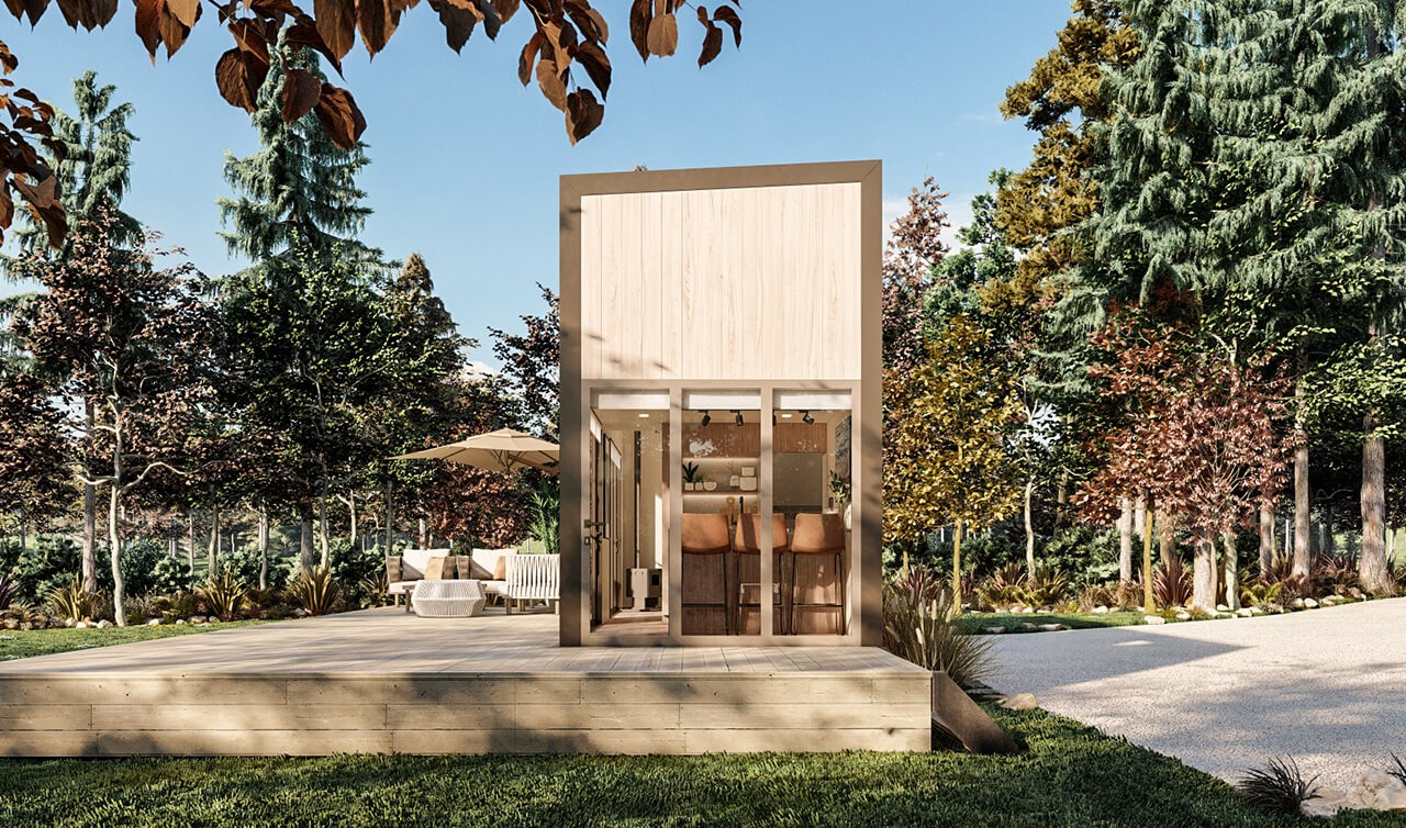 Petite Maison Tiny House Exterior