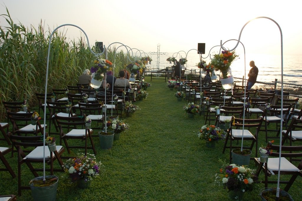 Lazy B wedding ceremony