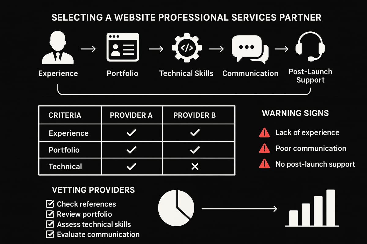 How to Choose the Right Website Professional Services Partner