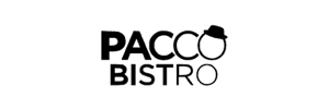 logo of pacco bistro.